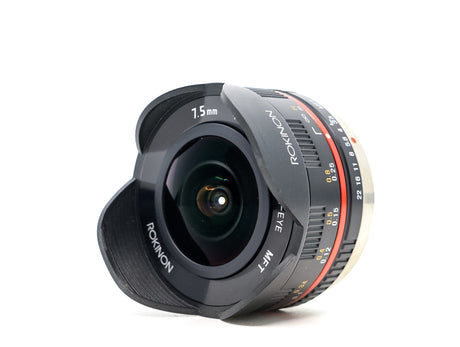 Rokinon 7,5 mm f/3,5 UMC Fisheye - Monture Micro Four Thirds