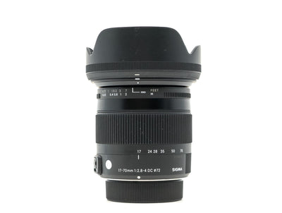 Sigma 17-70mm f/2.8-4 DC Macro OS HSM Contemporary - Monture Nikon