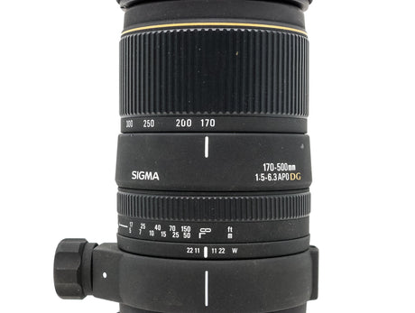 Sigma 170-500mm f/5-6.3 APO DG - Monture Canon EF