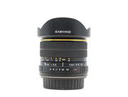 Samyang 8mm f/3.5 Fisheye - Canon EF-S Fit de segunda mano en Camera Market
