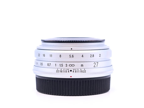 Voigtlander Ultron 27mm f/2 - Monture Fujifilm X