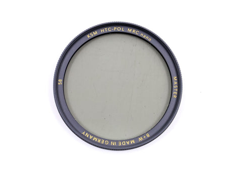 B+W 58mm XS-Pro Digital HTC Circulair Polair KSM MRC Nano Filter