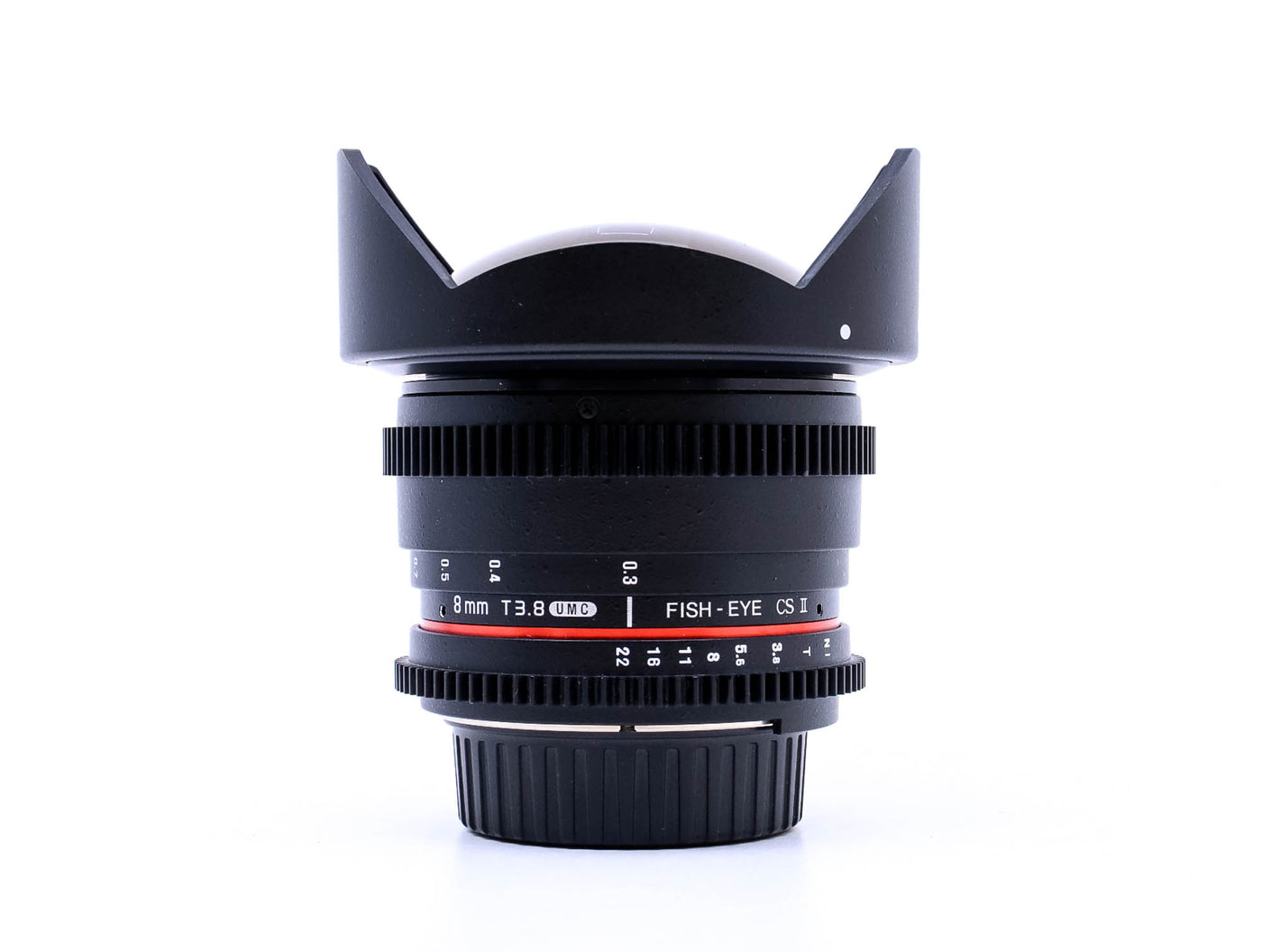 Walimex Pro 8mm T3.8 UMC CS Fisheye II - Nikon Mount · hoofdafbeelding