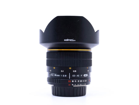 Walimex Pro 14mm f/2.8 ED AS IF UMC - Nikon Mount