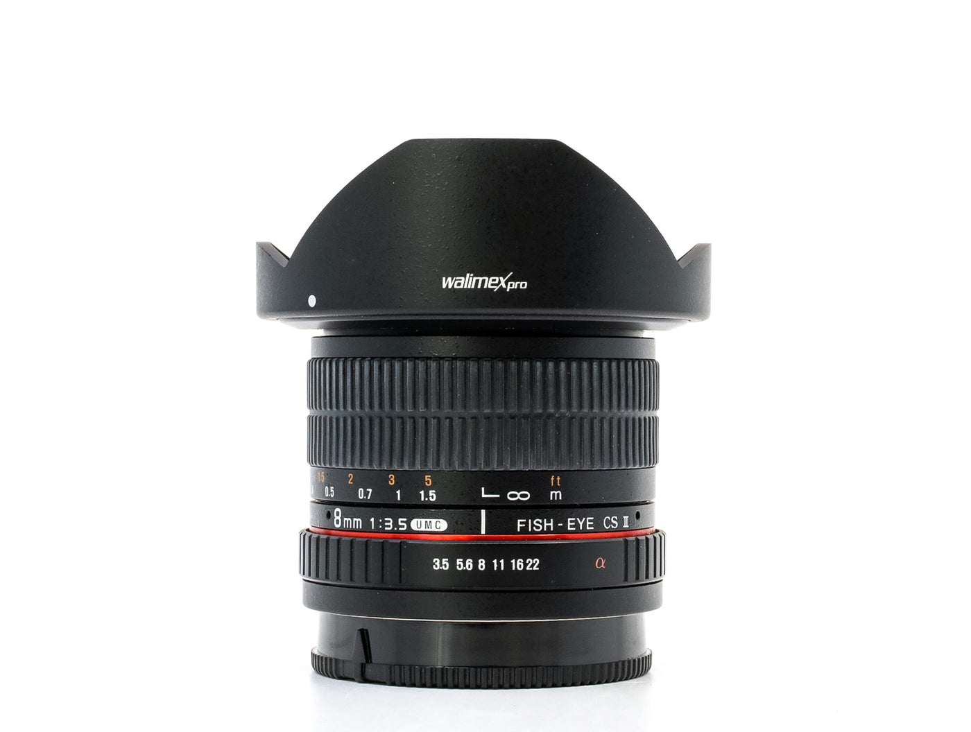 Walimex Pro 8mm f/3,5 UMC CS Fisheye II - Monture Sony A · image principale
