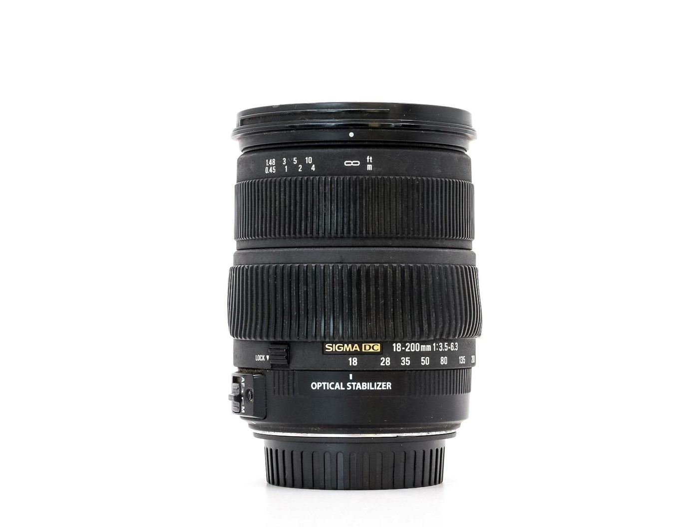 Sigma 18-200mm f/3.5-6.3 DC OS - Geschikt voor Canon EF-S · hoofdafbeelding