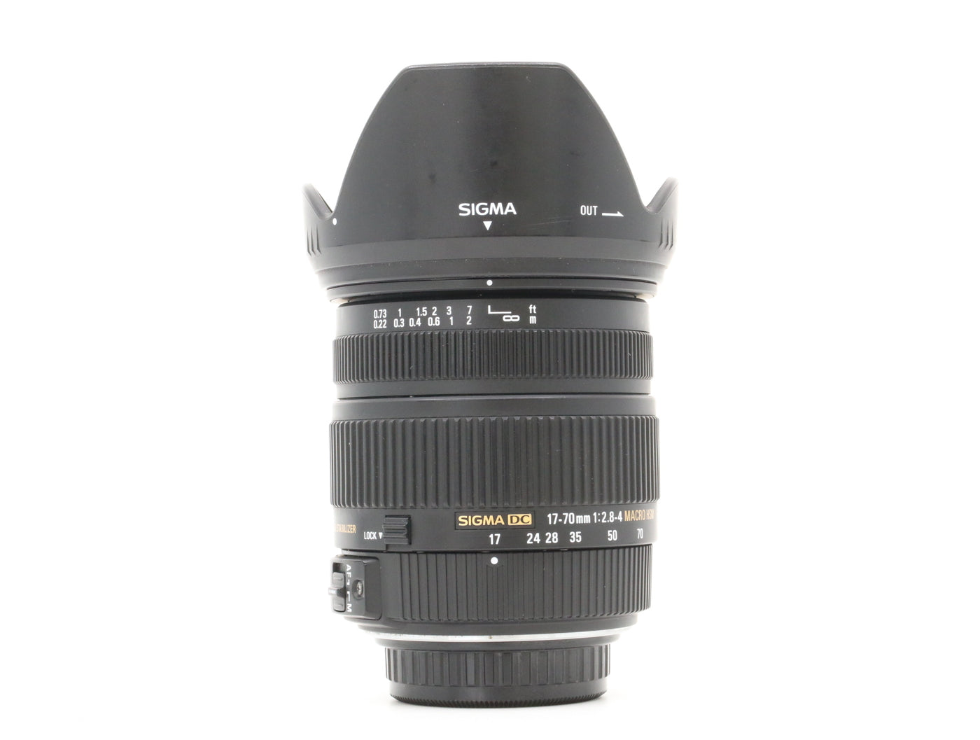 Sigma 17-70mm f/2,8-4 DC OS HSM Macro - Monture Pentax · image principale