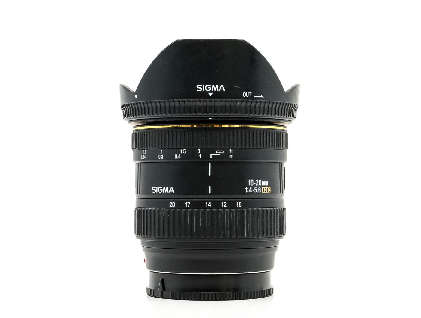 Sigma 10-20mm f/4-5.6 EX DC - Geschikt voor Sony A · hoofdafbeelding