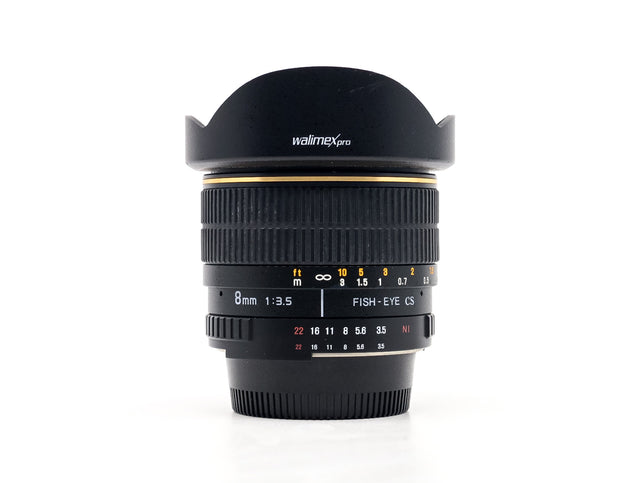 Walimex Pro 8mm f/3.5 CS Fisheye - Nikon Fit de segunda mano en Camera Market