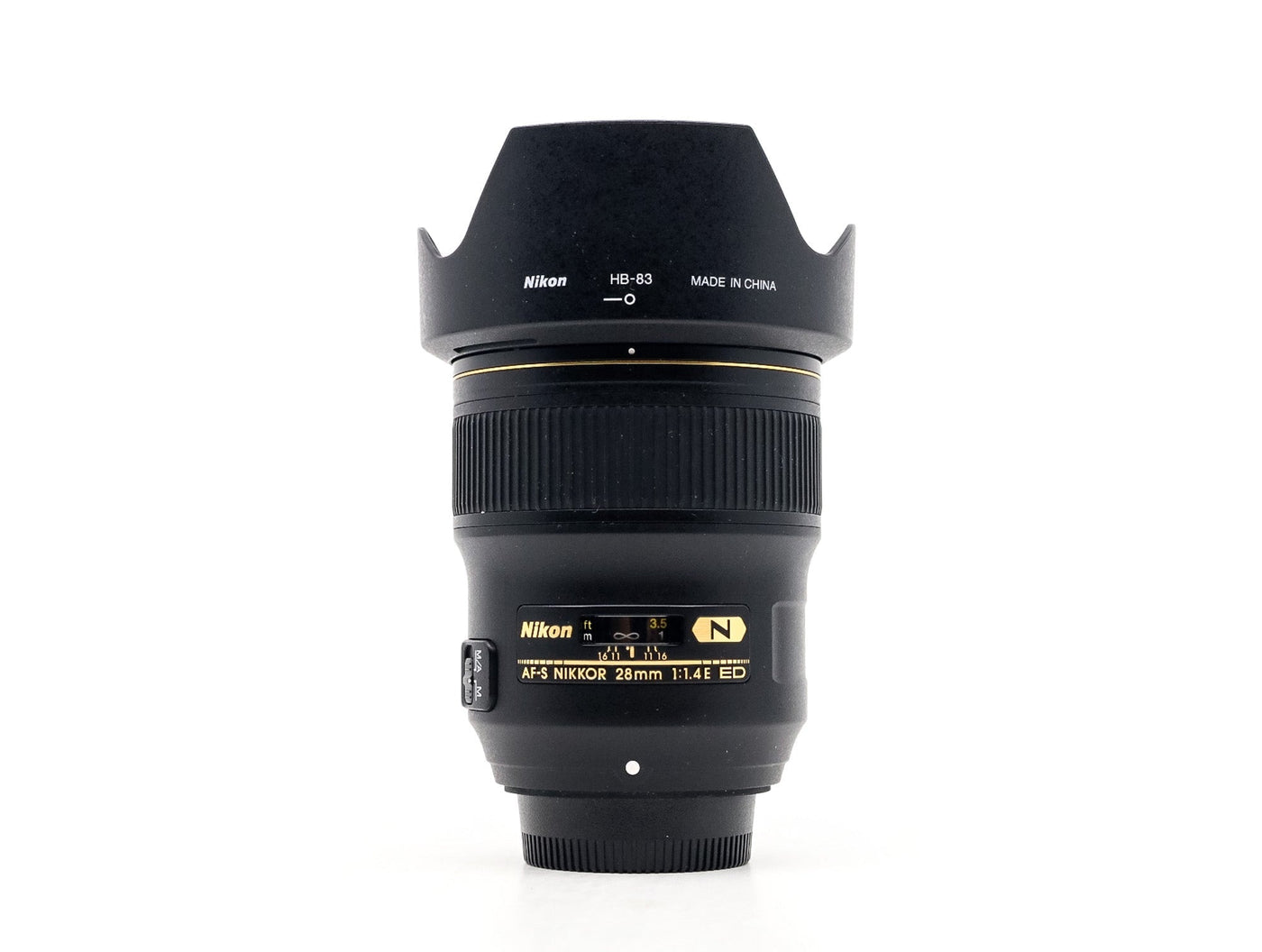 Nikon AF-S Nikkor 28mm f/1.4E ED Lens · hoofdafbeelding