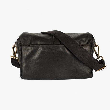 Parijs Zwarte Gewaxte Canvas Cameratas