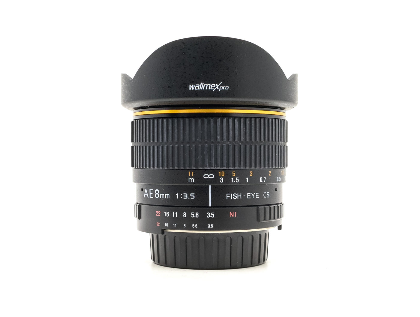 Walimex Pro 8mm f/3.5 AE Fisheye - Nikon Mount · hoofdafbeelding