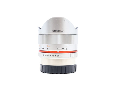 Walimex Pro 8mm f/2.8 UMC Fisheye II - Fujifilm X Mount