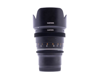 Samyang 50mm T1.5 Cine VDSLR MK2 - Geschikt voor Sony FE