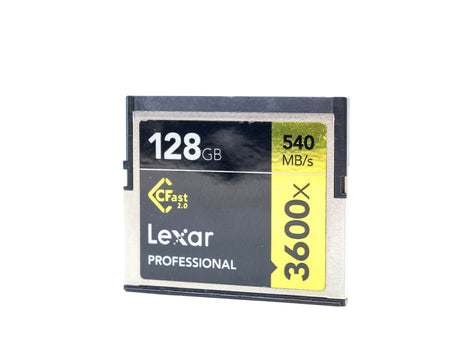 Lexar Professional 128GB 3600x 540MB/s CFast 2.0 Kaart