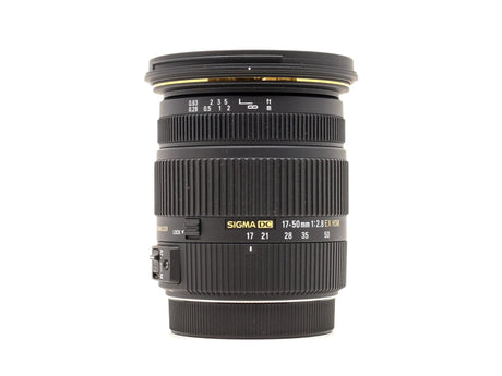 Sigma 17-50mm f/2,8 EX DC OS HSM - Monture Canon EF-S
