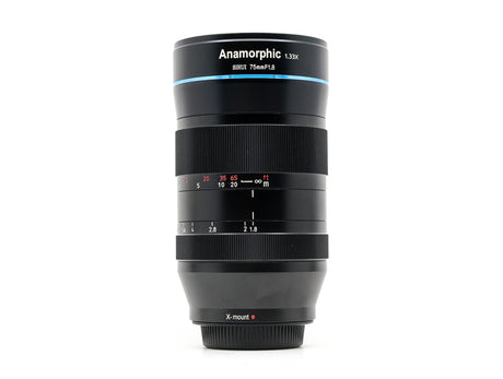 Sirui 75mm f/1.8 1.33x Anamorfisch - Geschikt voor Fujifilm X