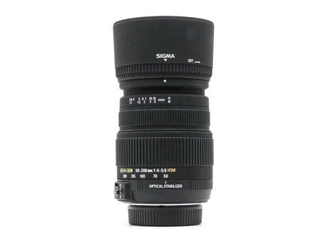 Sigma 50-200mm f/4-5,6 DC OS HSM - Monture Nikon