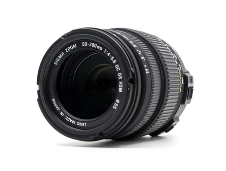 Sigma 50-200mm f/4-5,6 DC OS HSM - Monture Nikon