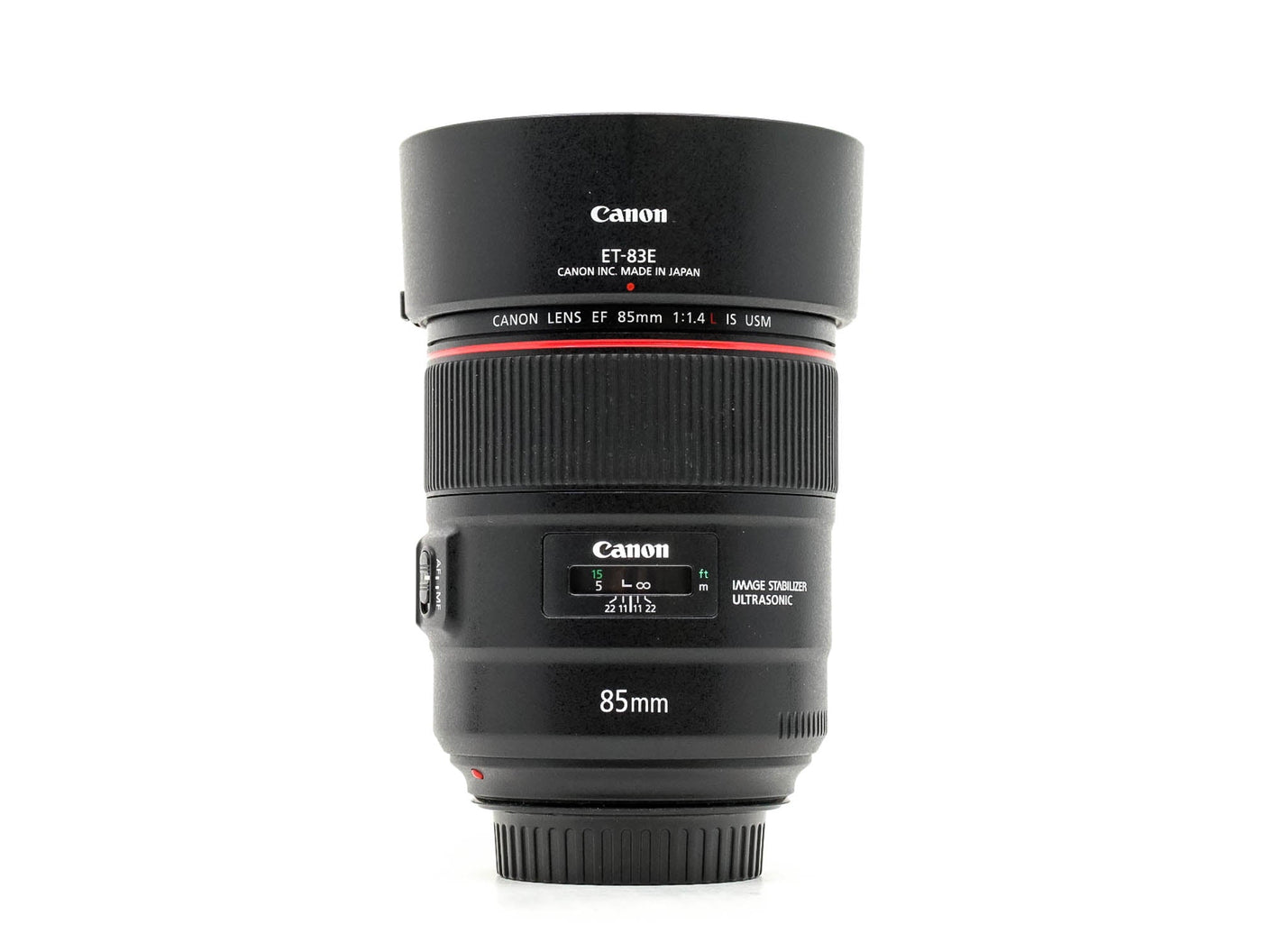 Canon EF 85mm f/1.4 L IS USM Lens · hoofdafbeelding
