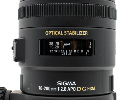 Sigma 70-200mm f/2.8 EX DG OS HSM - Monture Nikon
