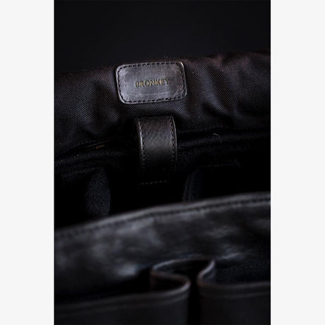 Roma Zwarte Waxed Canvas Cameratas