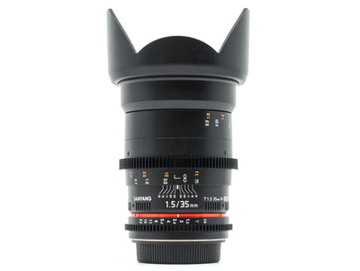 Samyang 35mm T1.5 AS UMC II - Monture Canon EF