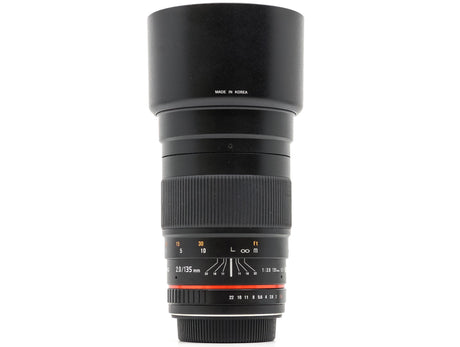 Samyang 135mm f/2 ED UMC - Geschikt voor Canon EF