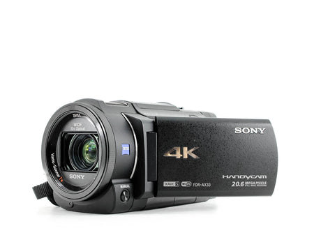 Sony FDR-AX33 4K Camcorder Kopen | Topkwaliteit Video's