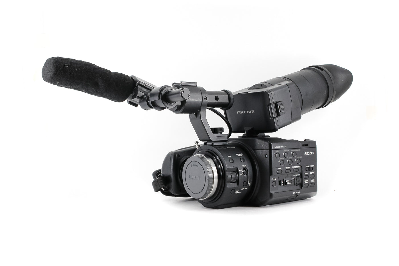 Sony NEX-FS100E Camcorder | Professionele Videocamera kopen · hoofdafbeelding