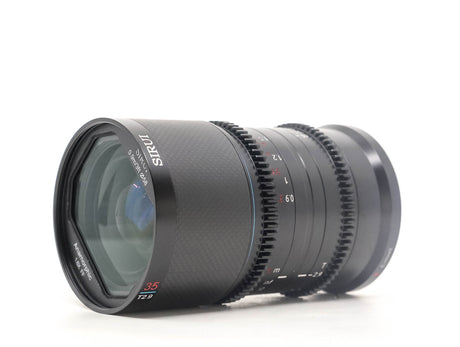 Sirui Saturn 35mm T2.9 1.6x Anamorphique [Flare Bleu] - Monture Canon RF