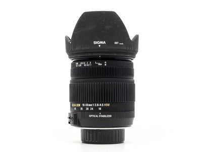 Sigma 18-50mm f/2.8 EX DC - Geschikt voor Nikon