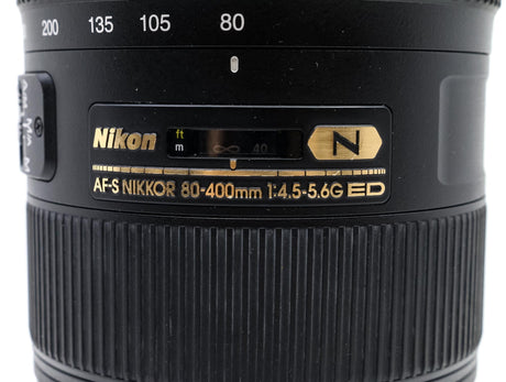 Nikon AF-S Nikkor 80-400mm f/4,5-5,6G ED VR
