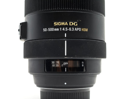 Sigma 50-500mm f/4.5-6.3 APO DG OS HSM - Monture Nikon