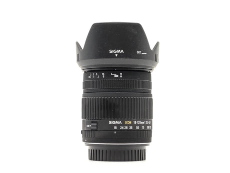 Sigma 18-125mm f/3.5-5.6 DC - Geschikt voor Canon EF-S