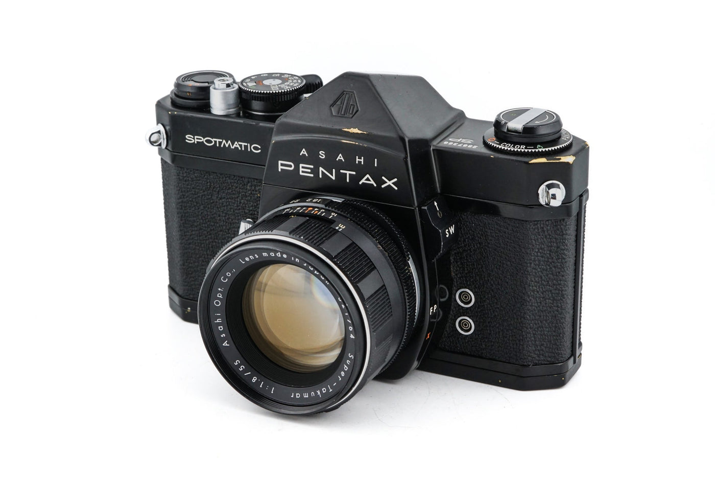 Pentax Spotmatic SP + 55mm f1.8 Super-Takumar · image principale