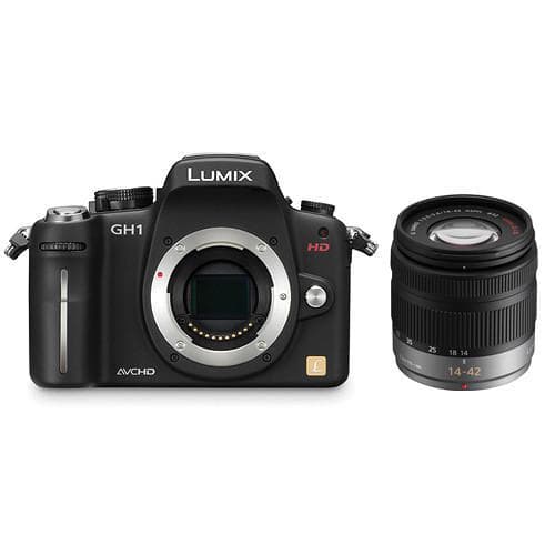Lumix DMC-GH1 - Black + Panasonic Lumix G Vario 14-42mm f/3.5-5.6 f/3.5-5.6 de segunda mano en Camera Market