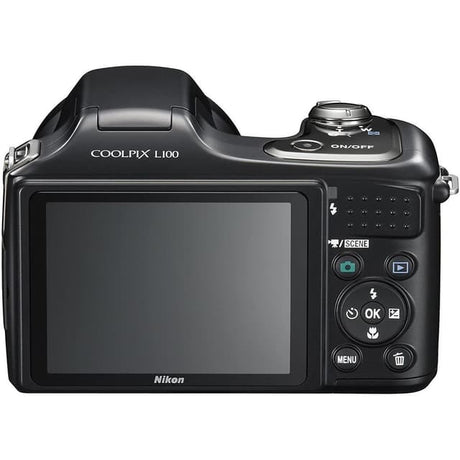 L100 Appareil Photo Compact - Noir + Zoom Optique Nikon Nikkor 15x VR 28–420mm f/3.5-5.4