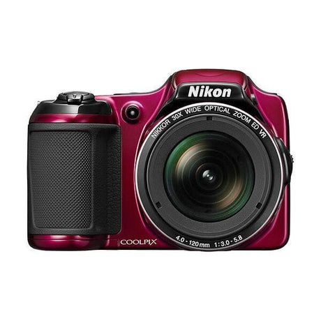 Appareil Photo Bridge Coolpix L820 - Rouge + Nikon Nikkor 30X Zoom Optique Grand Angle ED VR 22.5–675mm f/3-5.8