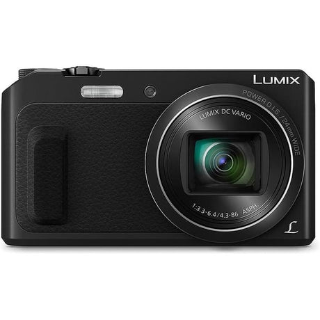Appareil Photo Bridge DMC-TZ57 - Noir + Lumix LUMIX DC VARIO 4,3-86 mm f/3,3-6,4 ASPH f/3,3-6,4
