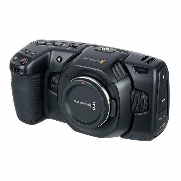 Caméra Black Magic Pocket Cinema 4K Noire · image principale