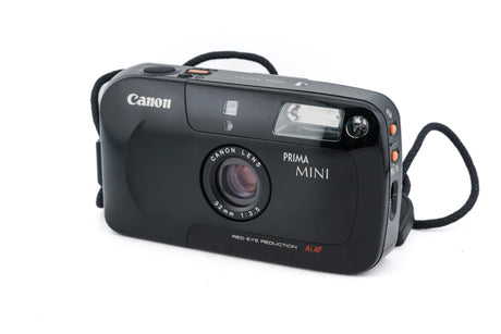 Canon Prima Mini - Appareil Photo Analogique 35mm Vintage (Reconditionné) Noir