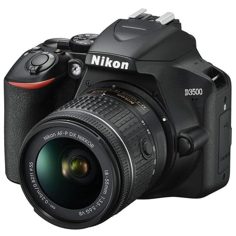 Réflex D3500 - Noir + Nikon AF-P DX Nikkor 18-55mm f/3.5-5.6G VR f/3.5-5.6