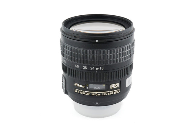 Nikon 18-70mm f3.5-4.5 AF-S Nikkor G ED de segunda mano en Camera Market