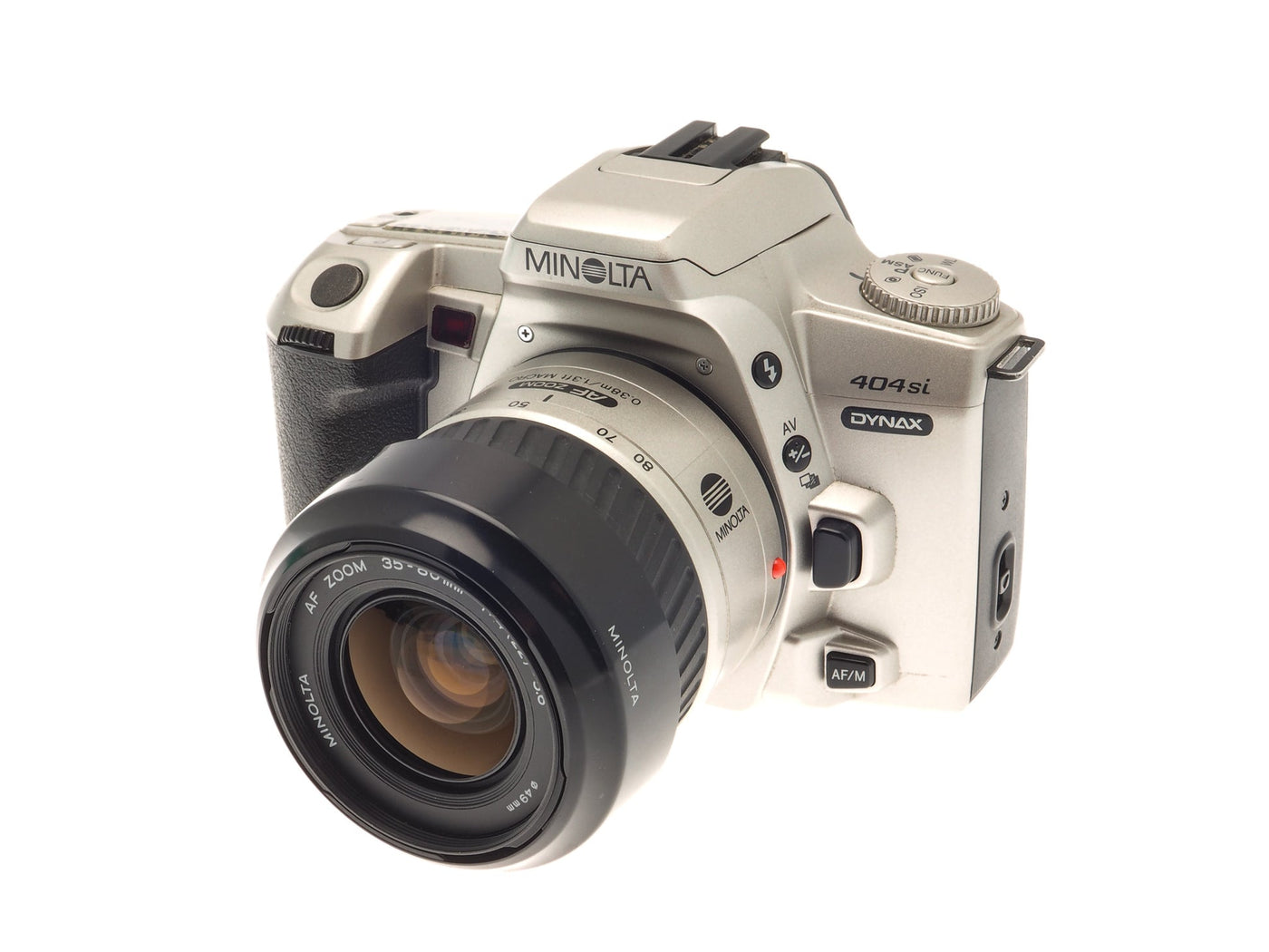 Minolta Dynax 404si + 35-80mm f4-5.6 Power Zoom AF kopen · hoofdafbeelding