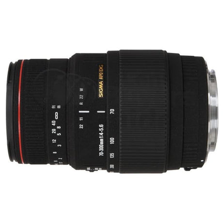 Objectifs 70-300mm F4-5.6
