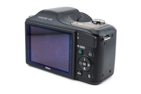 Nikon Coolpix L100 - Appareil Photo Numérique Compact Vintage (Noir) Reconditionné