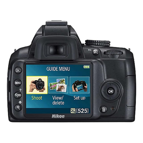 SLR D3000 - Zwart + Nikon AF-S DX Nikkor 18-55 mm f/3.5-5.6G II