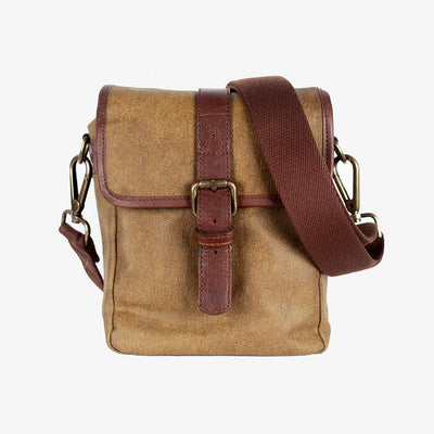 Sac à dos appareil photo Berlin Olive Green Waxed Canvas