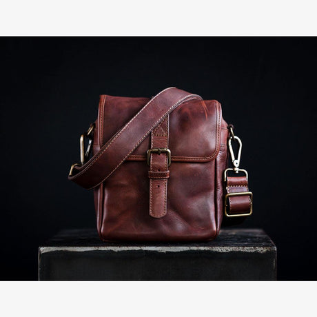 Berlin Cognac Leren Cameratas